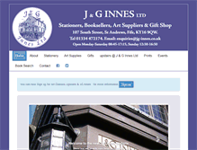 Tablet Screenshot of jg-innes.co.uk